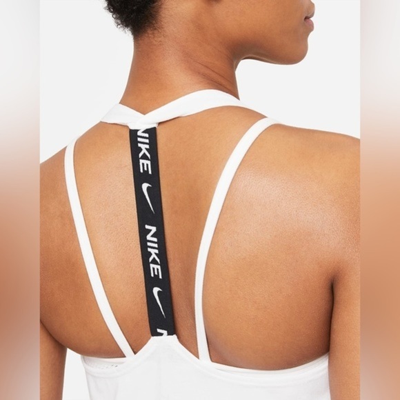 Nike Dry Fit Tank Hot Pink Maroon Work Out Gym Athlete HIIT Light Top - Picture 5 of 6